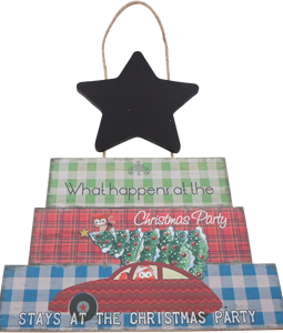 6887 BLACKBOARD CHRISTMAS PARTY